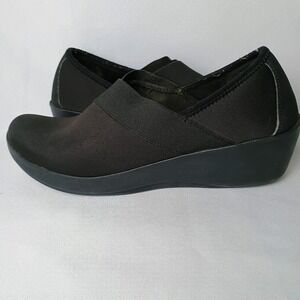 Crocs Dual Comfort Clogs‎ Nursing Shoes Women's Size 9 Black